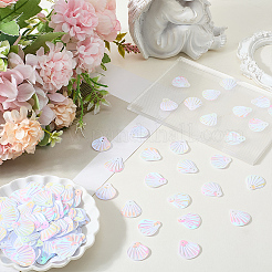 50G Resin Imitation Shell Pendants&nbsp;RESI-CY0001-01B