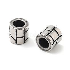 304 Stainless Steel European Beads&nbsp;STAS-V008-44AS