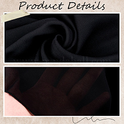 Solid Color Chiffon Shawl&nbsp;AJEW-WH20067-021C