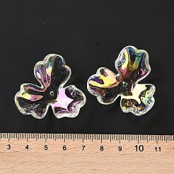 UV Plating Acrylic Beads Caps&nbsp;TACR-S161-09