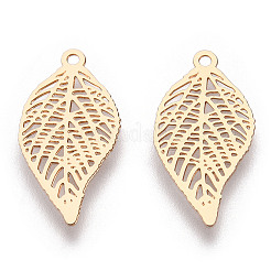 Rack Plating Brass Filigree Pendants&nbsp;KKC-T001-43KC