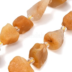 Natural Yellow Botswana Agate Beads Strands&nbsp;GG-CBA0B77-A21-03