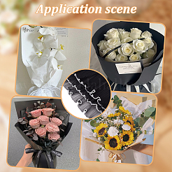 Polyester Flower Bouquet Wrapping Mesh Paper&nbsp;DIY-WH0542-38A