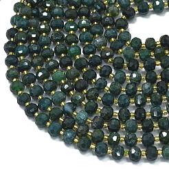 Natural Moss Agate Beads Strands&nbsp;G-K389-E24-01