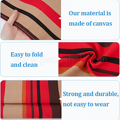 2Pcs Stripe Chair Cloth Canvas&nbsp;AJEW-GF0012-01A