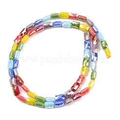 Electroplate Glass Beads Strands&nbsp;EGLA-D300-05-11