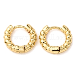 Brass Hoop Earrings&nbsp;EJEW-K267-23G