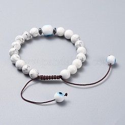 Adjustable Nylon Thread Braided Bead Bracelets Sets&nbsp;BJEW-JB04466