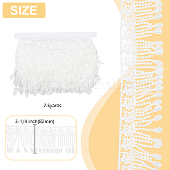 7.5 Yards Polyester Lace Fringes Tassel Trimings&nbsp;OCOR-HY0001-66