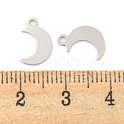 925 Sterling Silver Moon Charms&nbsp;STER-B005-35P
