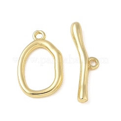 Brass Toggle Clasps&nbsp;KK-CBAFC6C-07F-G