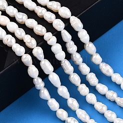 Natural Cultured Freshwater Pearl Beads Strands&nbsp;X-PEAR-N012-04R