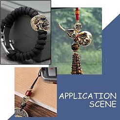 3Pcs 3 Style Brass Beads&nbsp;KK-FG0001-10