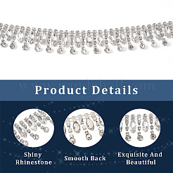 Iron Crystal Rhinestone Cup Chain&nbsp;CH-CW0001-02