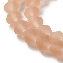Imitate Austrian Crystal Frosted Glass Beads Strands&nbsp;EGLA-A039-T4mm-MD12