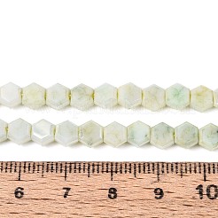 Anti-Tarnish Electroplate Glass Beads Strands&nbsp;GLAA-T028-6mm-02D
