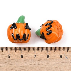 Halloween Handmade Lampwork Beads&nbsp;LAMP-Z016-01E