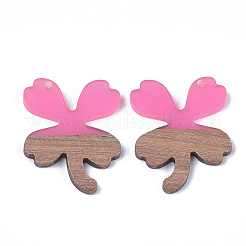 Resin & Walnut Wood Pendants&nbsp;RESI-S358-58B