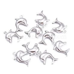 Tarnish Resistant Dolphin 304 Stainless Steel Pendants&nbsp;X-STAS-I045-29