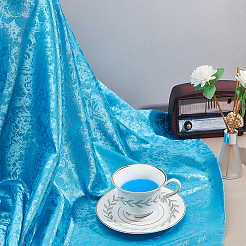 Polyester Flower Pattern Fabric&nbsp;DIY-WH0021-39B