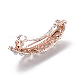 Alloy Crystal Rhinestone Hair Barrettes&nbsp;LS-PHAR-D012-02LG