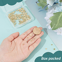 6 Styles Rack Plating Brass Spacer Beads&nbsp;KK-BC0015-05