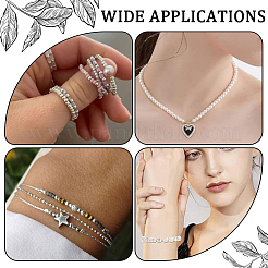 200Pcs 925 Sterling Silver Column Spacer Beads&nbsp;STER-BBC0001-87