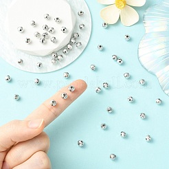 SHEGRACE Brass Round Beads&nbsp;XGRPCU469-293P