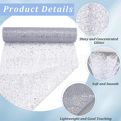 Polyester Deco Mesh Ribbons&nbsp;OCOR-WH20013-016A
