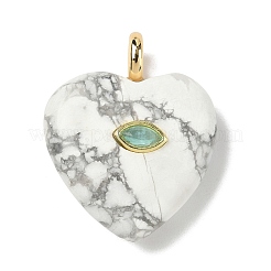 Natural Gemstone Pendants&nbsp;G-P585-03G