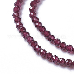 Natural Garnet Beads Strands&nbsp;G-F596-03-3mm