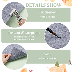 Felt Desk Pad Mat for Painting and Calligraphy&nbsp;AJEW-WH0504-97A