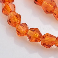 Faceted Bicone Glass Beads Strands&nbsp;EGLA-P017-4mm-06