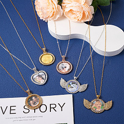 DIY Pendant Necklace Making Finding Kits&nbsp;DIY-FW0001-29