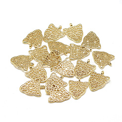 Brass Charms&nbsp;X-KK-T032-057G