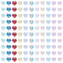 110Pcs 11 Colors Transparent Glass Beads&nbsp;GLAA-TA0004-41