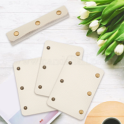 4Pcs Detachable PU Imitation Leather Bag Handle Wrap&nbsp;PURS-BBC0001-08C