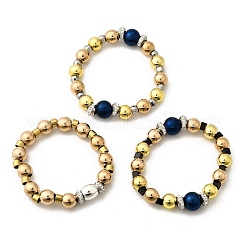 304 & 201 Stainless Steel with Clay Bracelets&nbsp;BJEW-D314-01