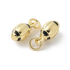 Brass Enamel Pendants&nbsp;KK-P294-54G