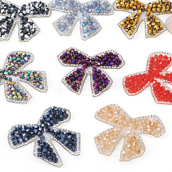 9Pcs 9 Colors Polyester Cloth Patches&nbsp;PATC-TA0001-30