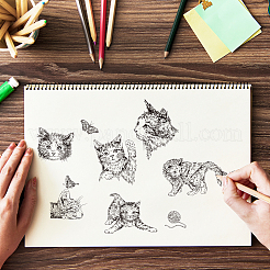 PVC Plastic Stamps&nbsp;DIY-WH0167-56-396