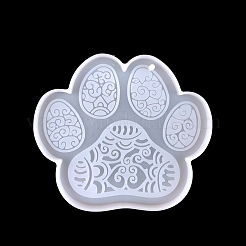 DIY Dog Paw Print Pendant Silicone Molds&nbsp;PW-WG99751-01