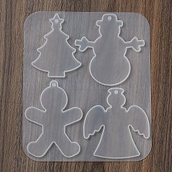 Christmas Collection Pendant Silicone Molds&nbsp;SIL-B074-04A
