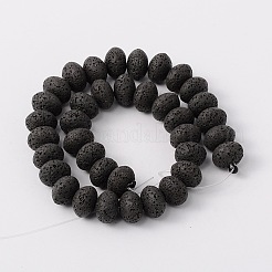 Synthetic Lava Rock Bead Strands&nbsp;G-N0092-18