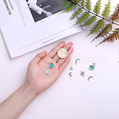 Alloy Enamel Pendants&nbsp;ENAM-CJ0001-26