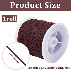 1 Roll Braided Nylon Cord&nbsp;NWIR-CY0001-02C