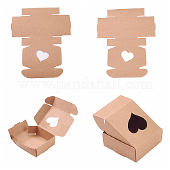 Square Kraft Paper Gift Storage Boxes&nbsp;CON-CJ0001-14