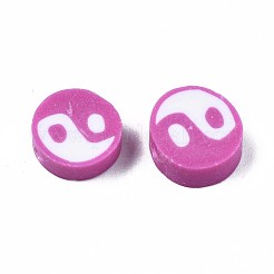 Handmade Polymer Clay Beads&nbsp;CLAY-T016-65J