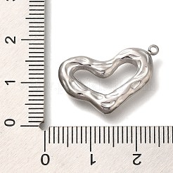 Anti-Tarnish 304 Stainless Steel Pendants&nbsp;STAS-P371-096D-P