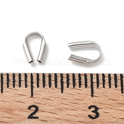 Rhodium Plated 925 Sterling Silver Wire Guardians&nbsp;STER-P050-01P